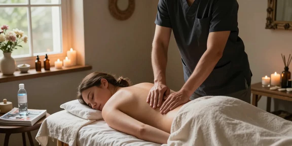 Experience a luxurious 영등포출장안마 with a skilled therapist in a calming home environment.