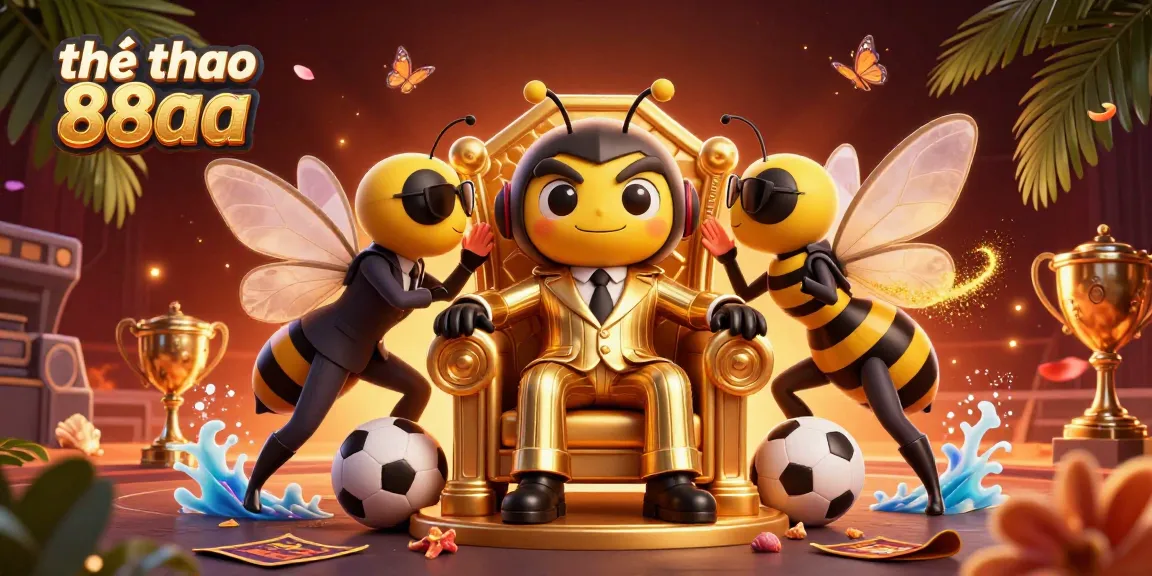 Engage in sports betting excitement with thể thao 88aa's vibrant scene of animated characters and thrilling elements.