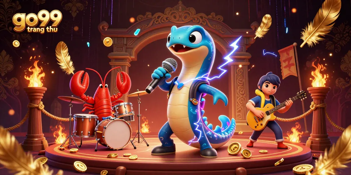 Experience thrilling moments with the go99 trang chủ casino, featuring vibrant characters in a dynamic scene.