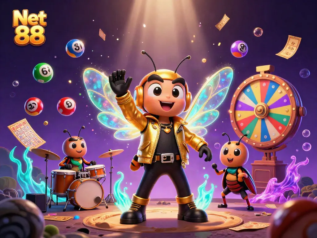 Experience dynamic fun with Net 88 as lively characters bring gambling action to life.