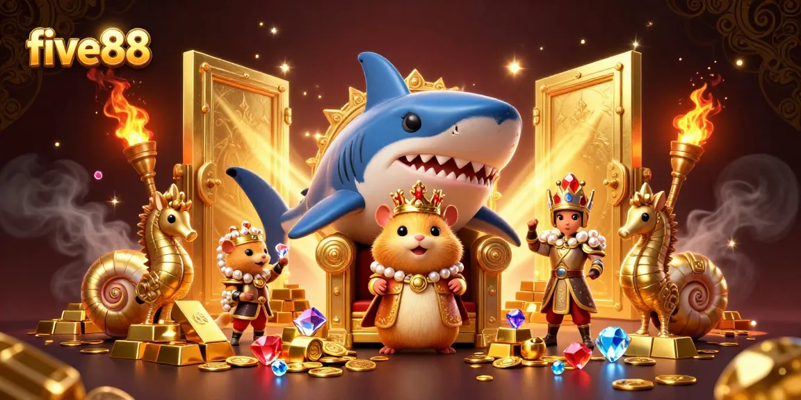 Experience the thrill of five88 casino with golden treasures and dynamic characters in action.