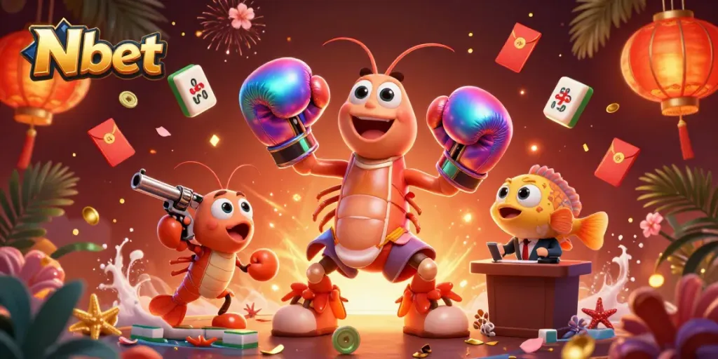 N bet reveals exciting strategies in online betting with a vibrant casino illustration full of action.