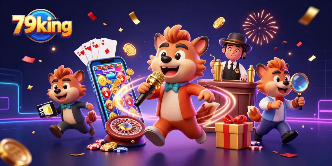 Experience the excitement of 79king casino with lively hyenas showcasing gaming fun and rewards.