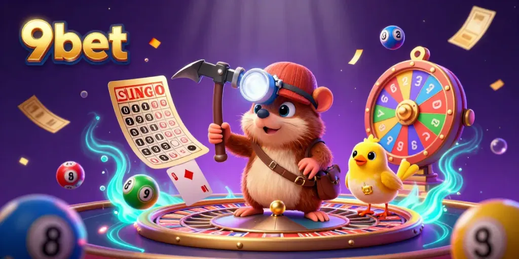 Experience thrilling gameplay with 9bet's vibrant live casino treasures and dynamic lottery action.