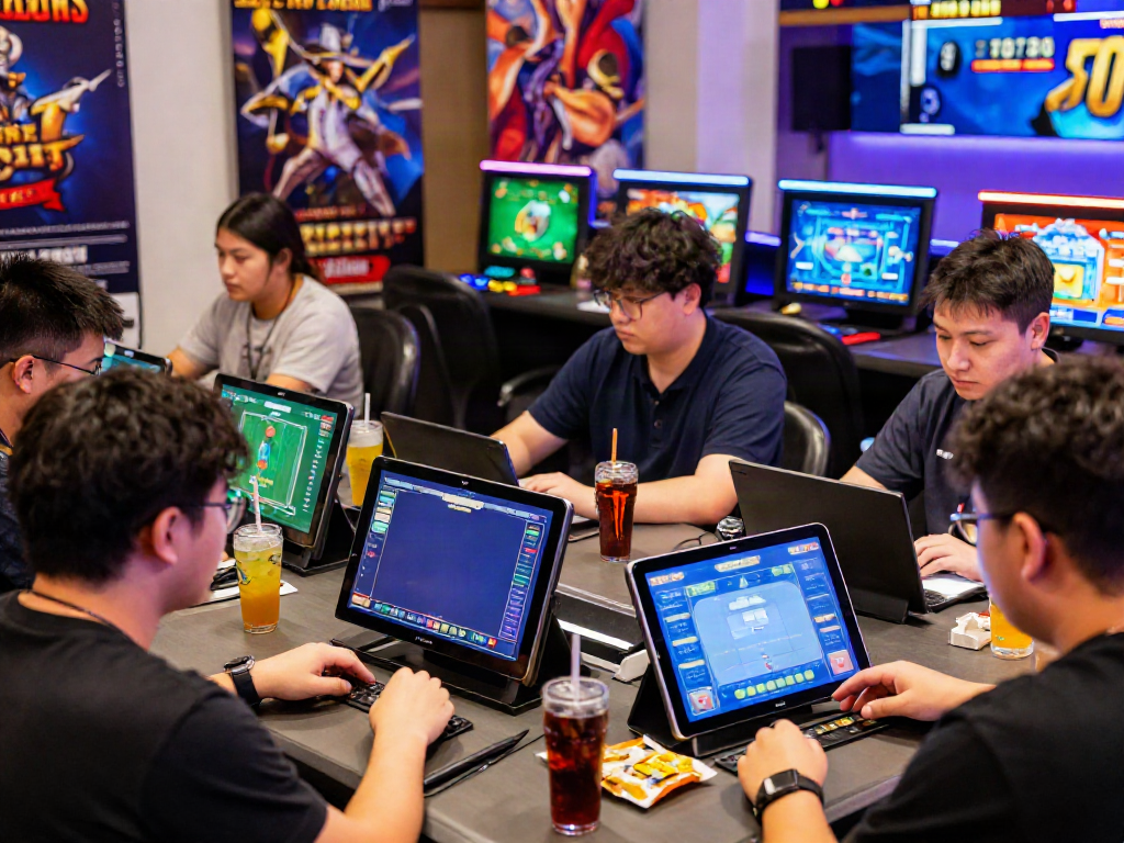 Exciting online betting environment with players engaged in TX88 gaming activities.