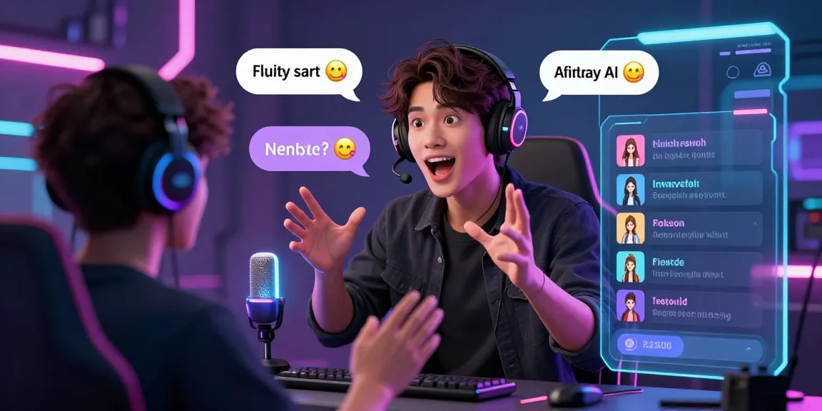Engaging NSFW AI chat with a digital avatar and vibrant interaction.