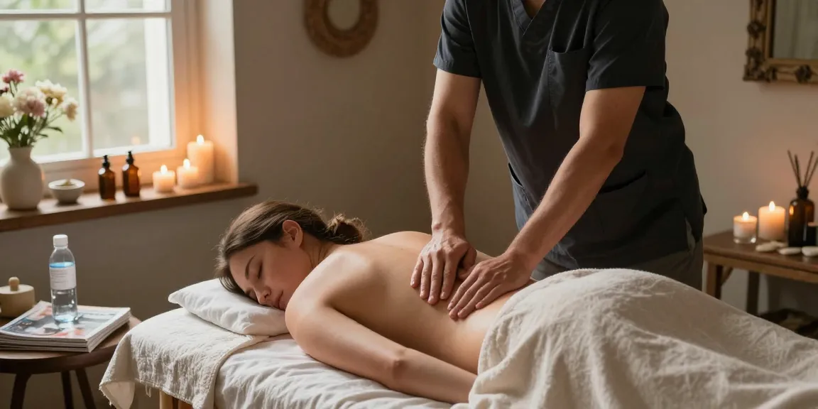 Experience a luxurious 영등포출장안마 with a skilled therapist in a calming home environment.