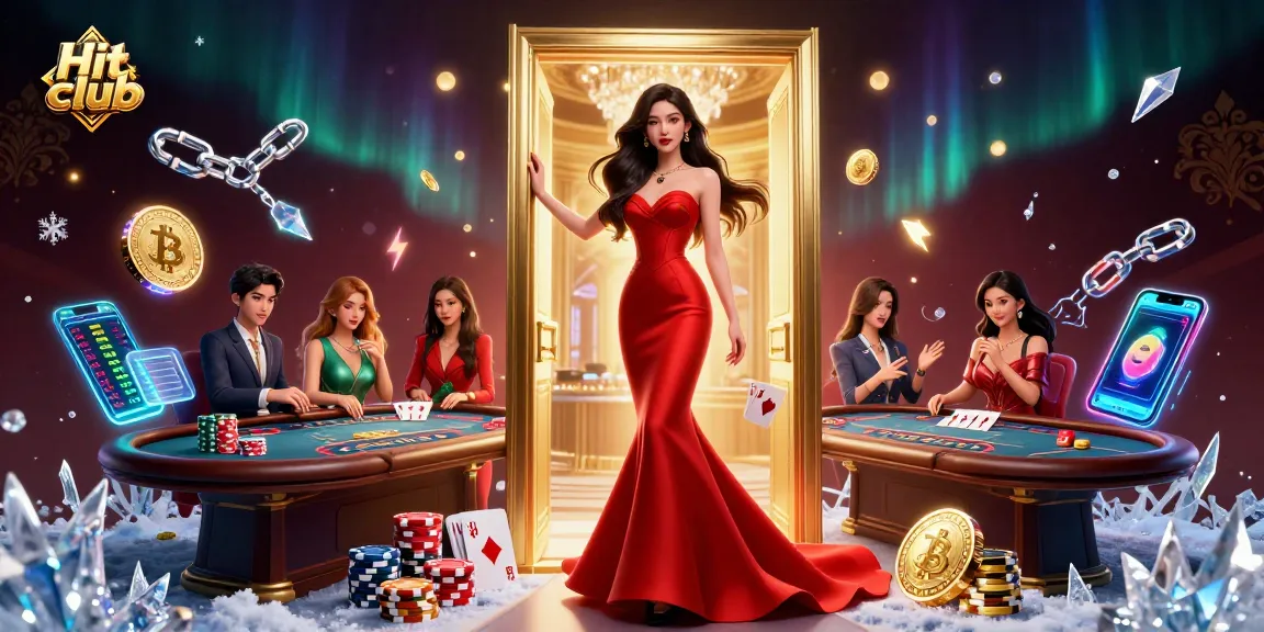 Hit club offers an engaging casino experience with poker, vibrant characters, and energetic gameplay.
