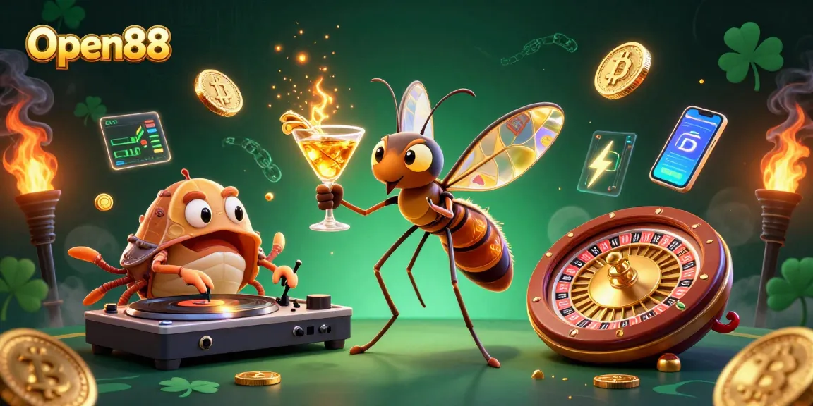 Engage in thrilling gameplay at Open88 with unique casino characters and dynamic gaming elements.