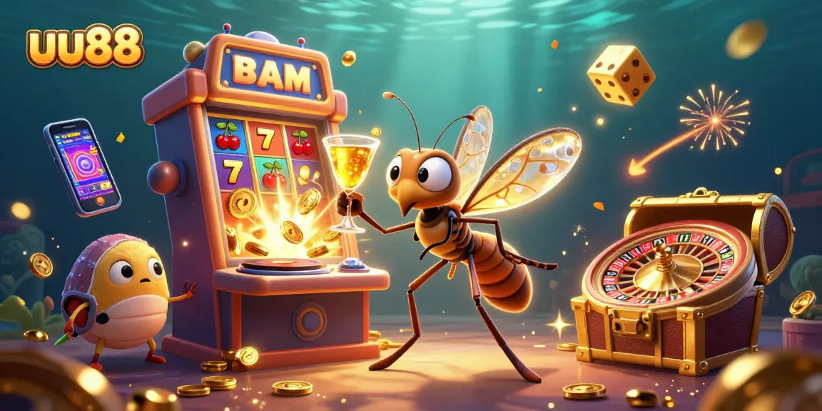 uu88 brings vibrant casino energy to life with whimsical characters and explosive jackpot visuals.