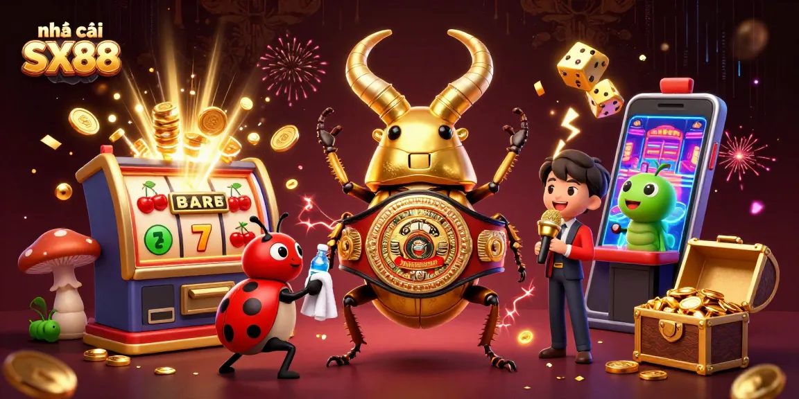 Place bets at nhà cái SX88 with exciting visuals of jackpots and dynamic gameplay.